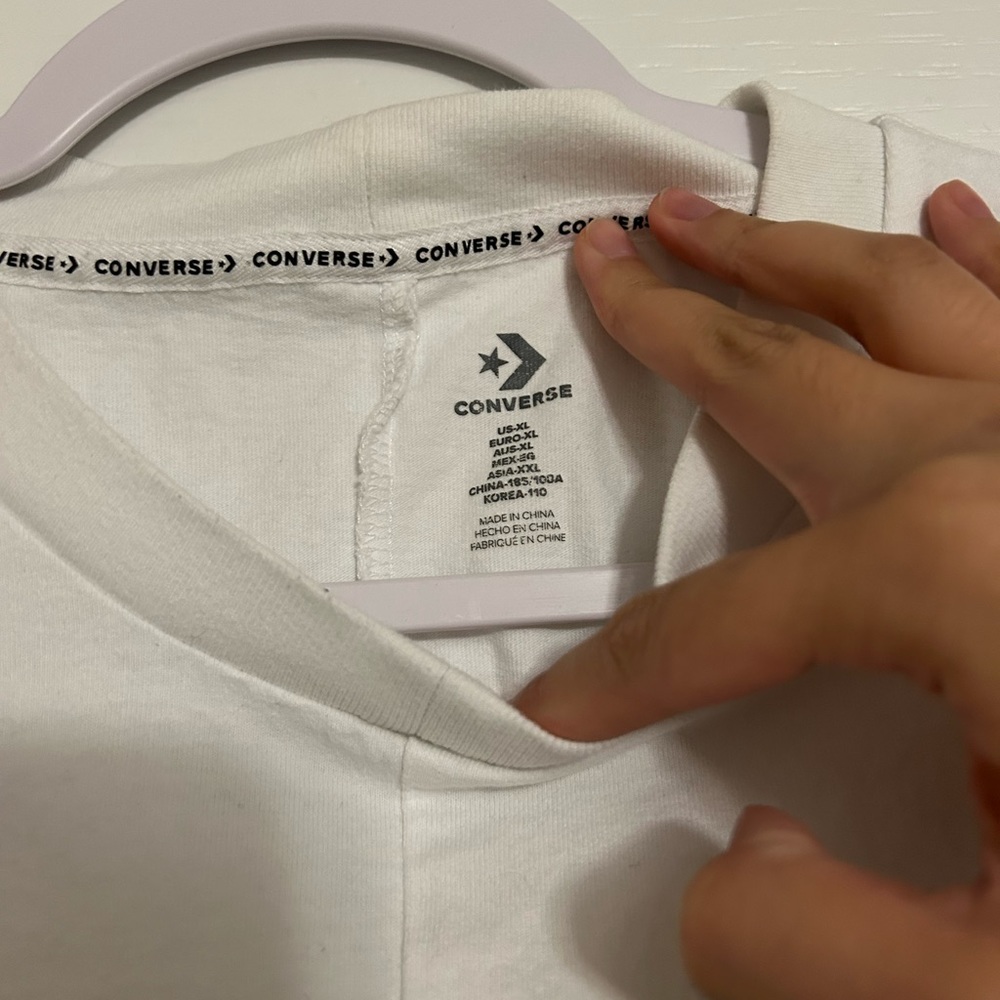 Converse Smiley Split Men’s Graphic Tee View 3